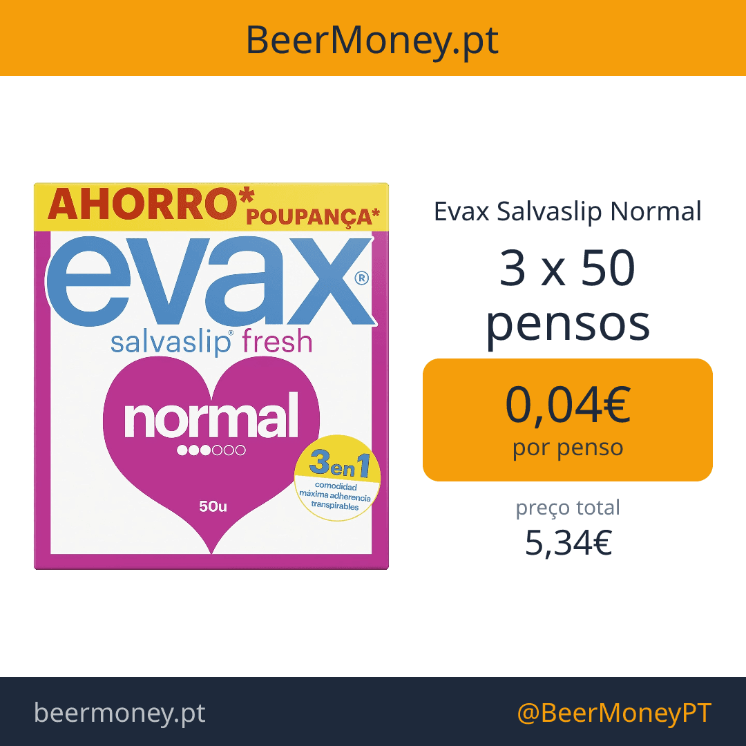 Evax Salvaslip Normal