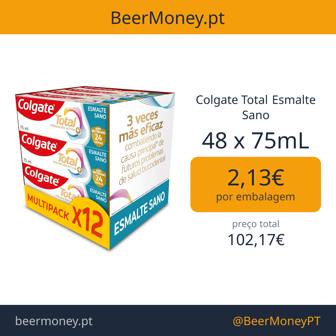 Colgate Total Esmalte Sano
