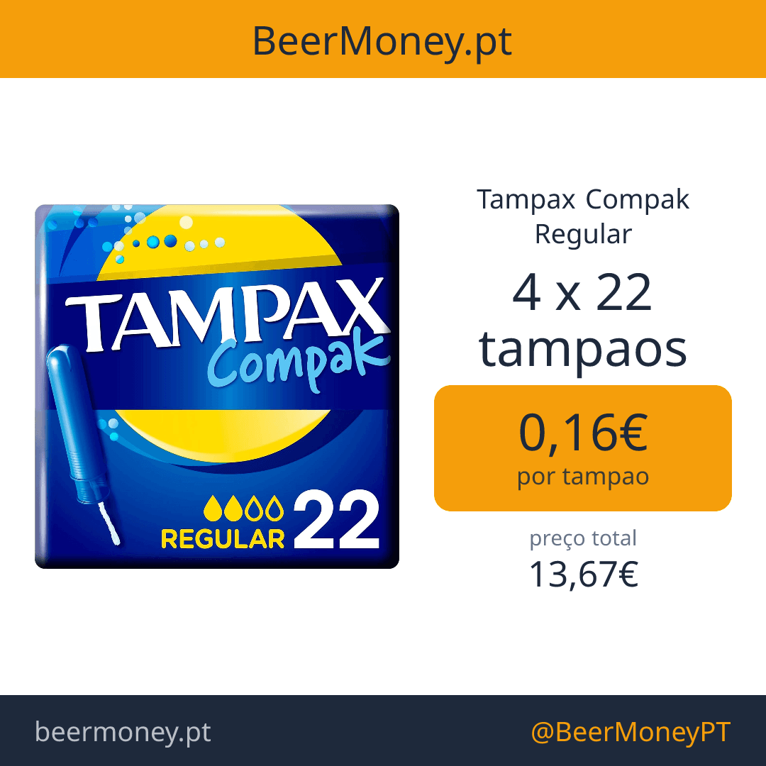 Tampax Compak Regular