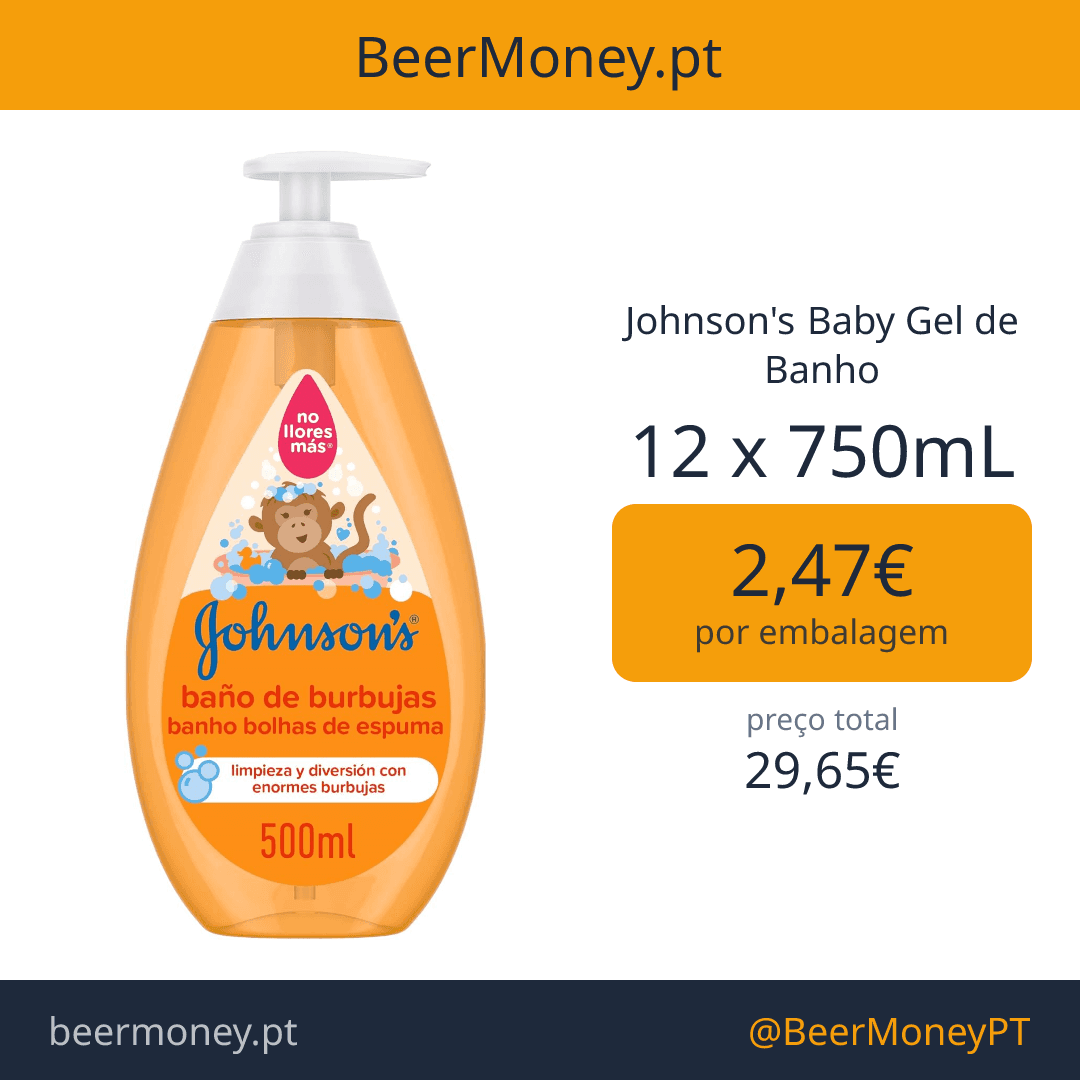 Johnson's Baby Gel de Banho