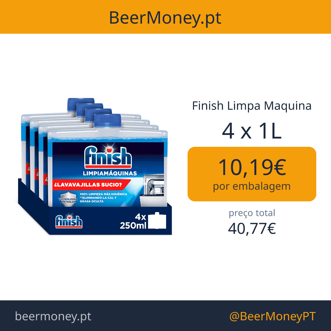 Finish Limpa Maquina