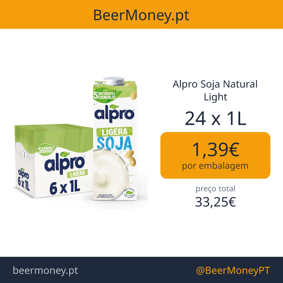 Alpro Soja Natural Light