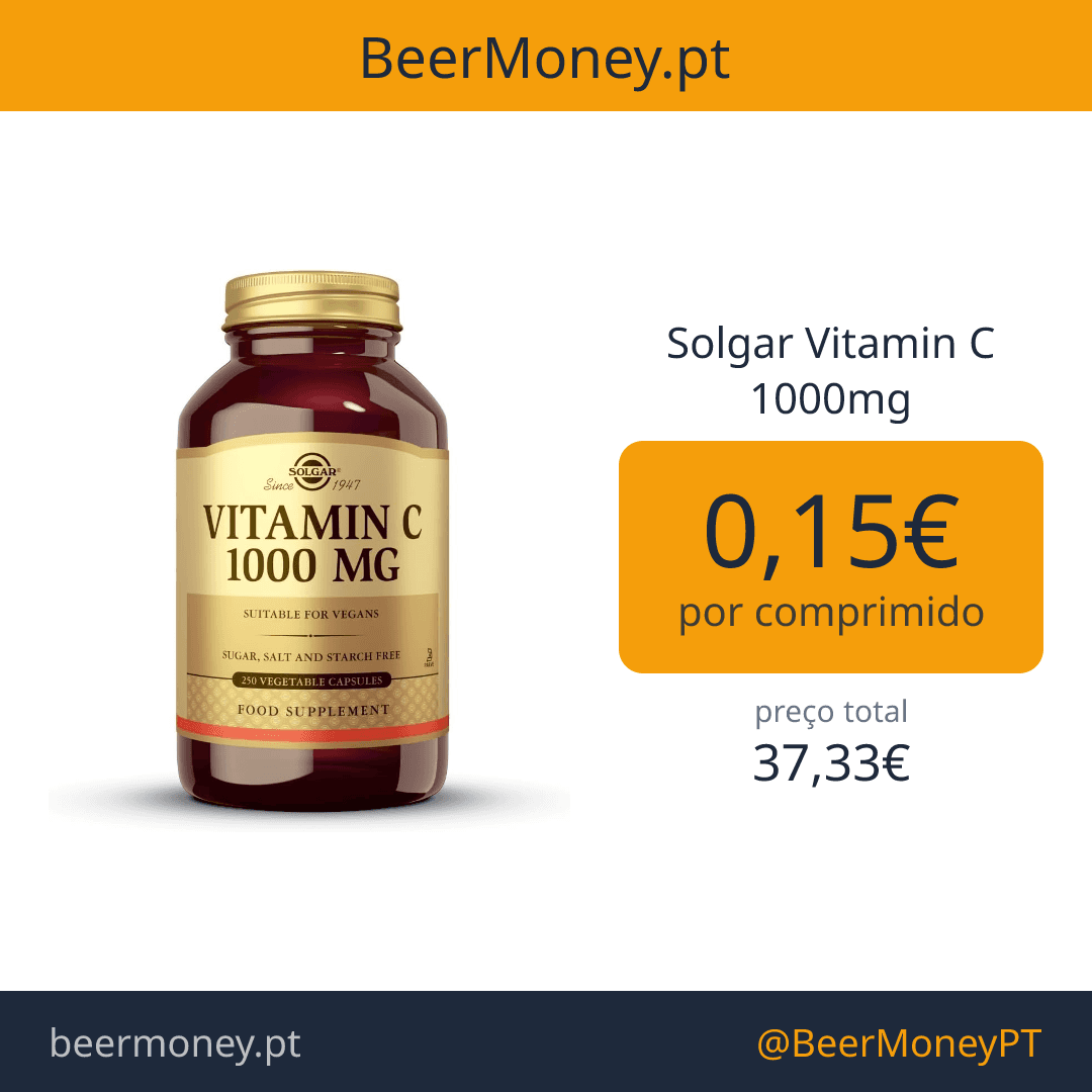 Solgar Vitamin C 1000mg