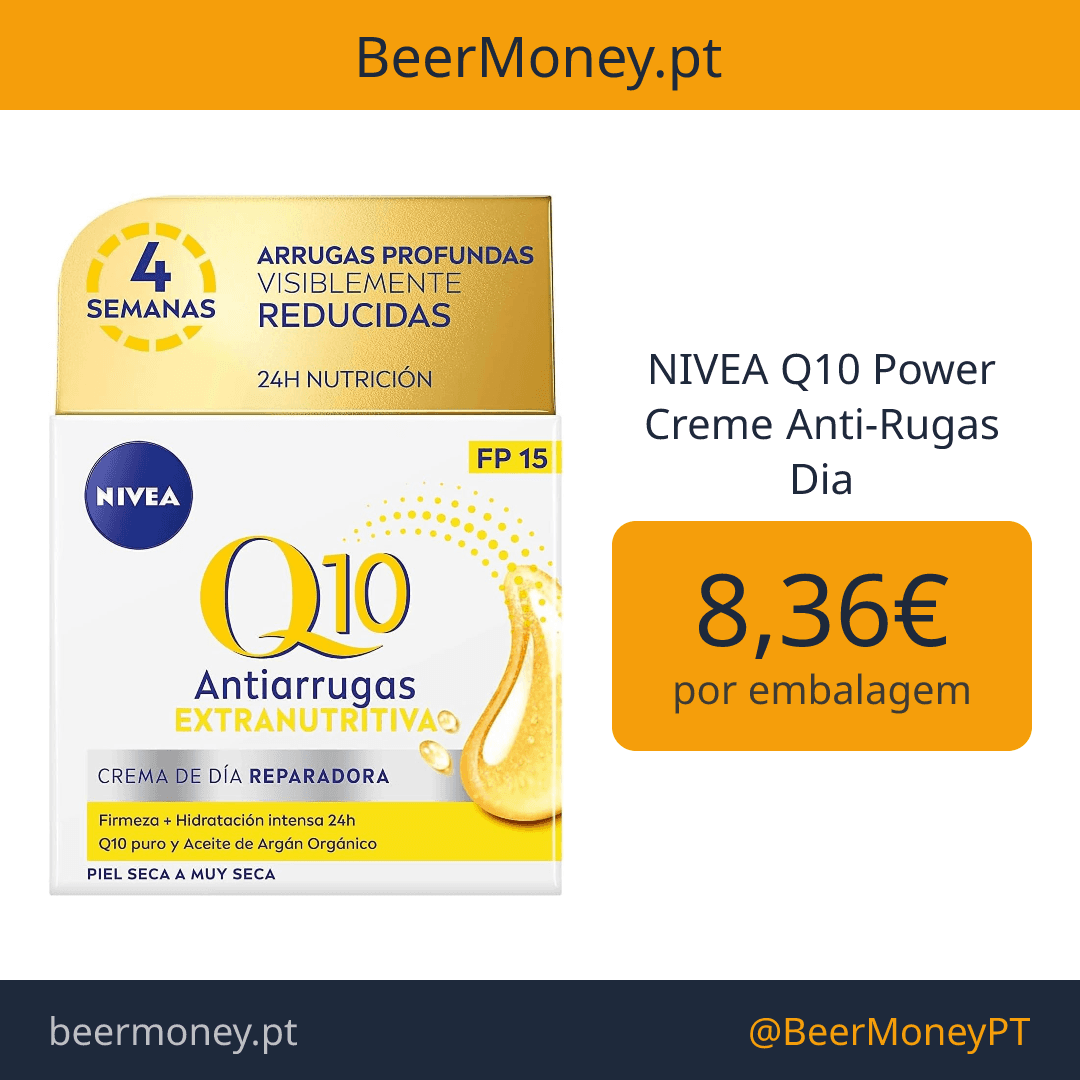 NIVEA Q10 Power Creme Anti-Rugas Dia