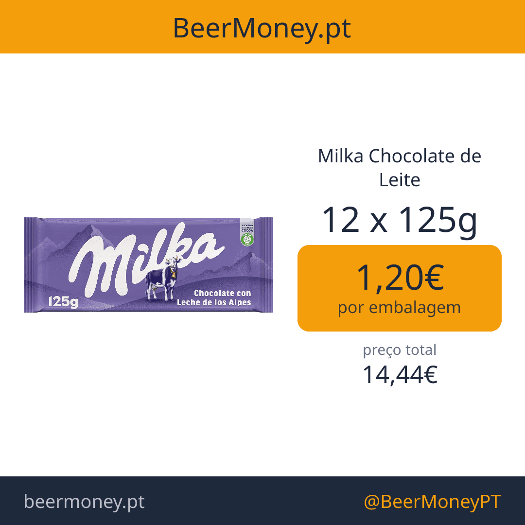 Milka Chocolate de Leite