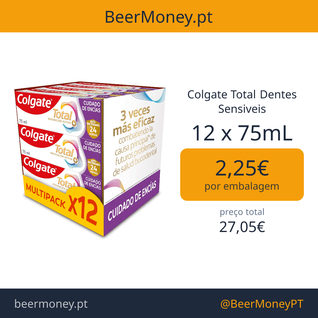 Colgate Total Dentes Sensiveis