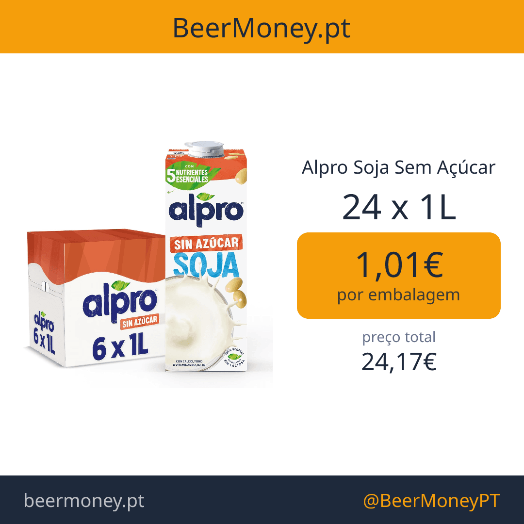 Alpro Soja Sem Açúcar