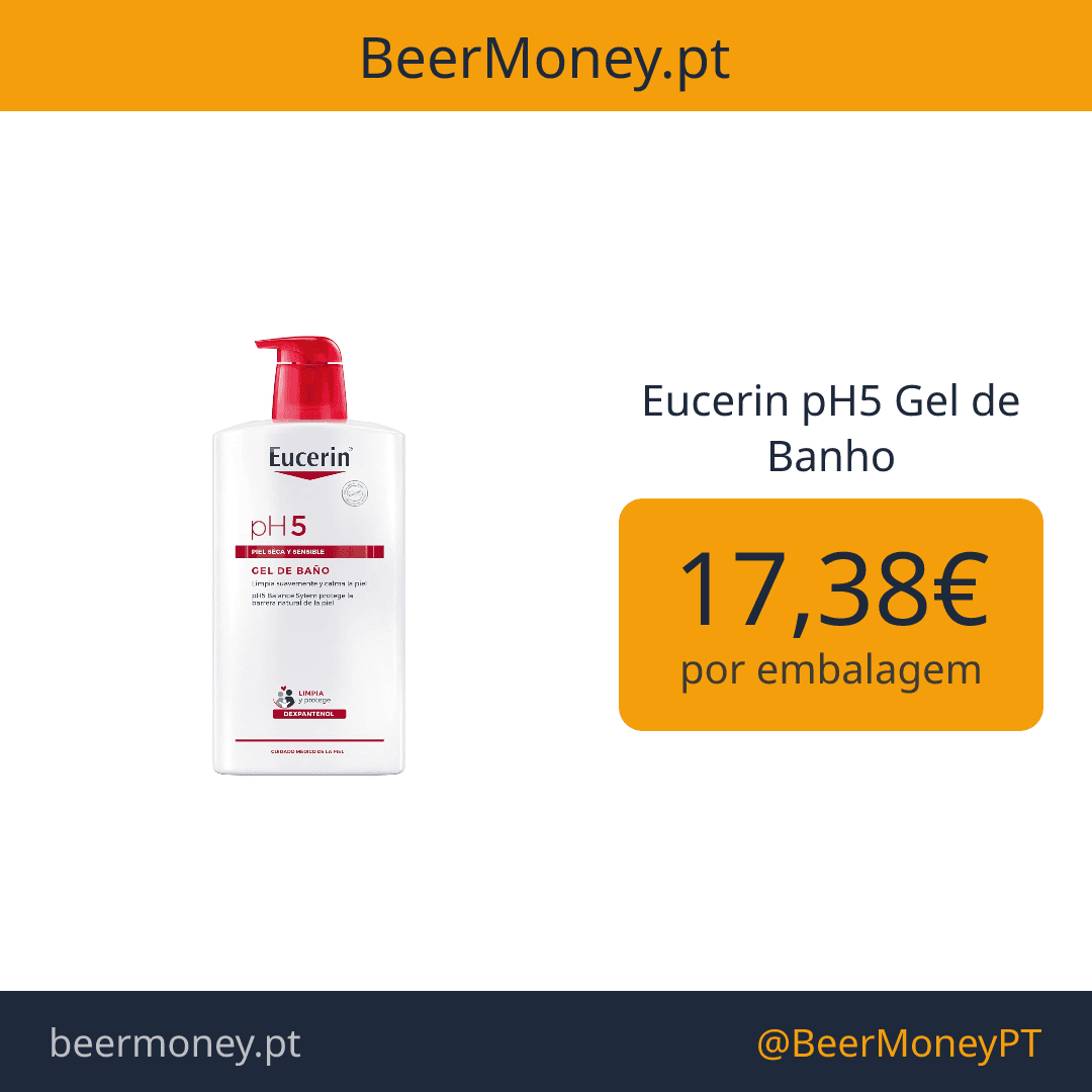 Eucerin pH5 Gel de Banho