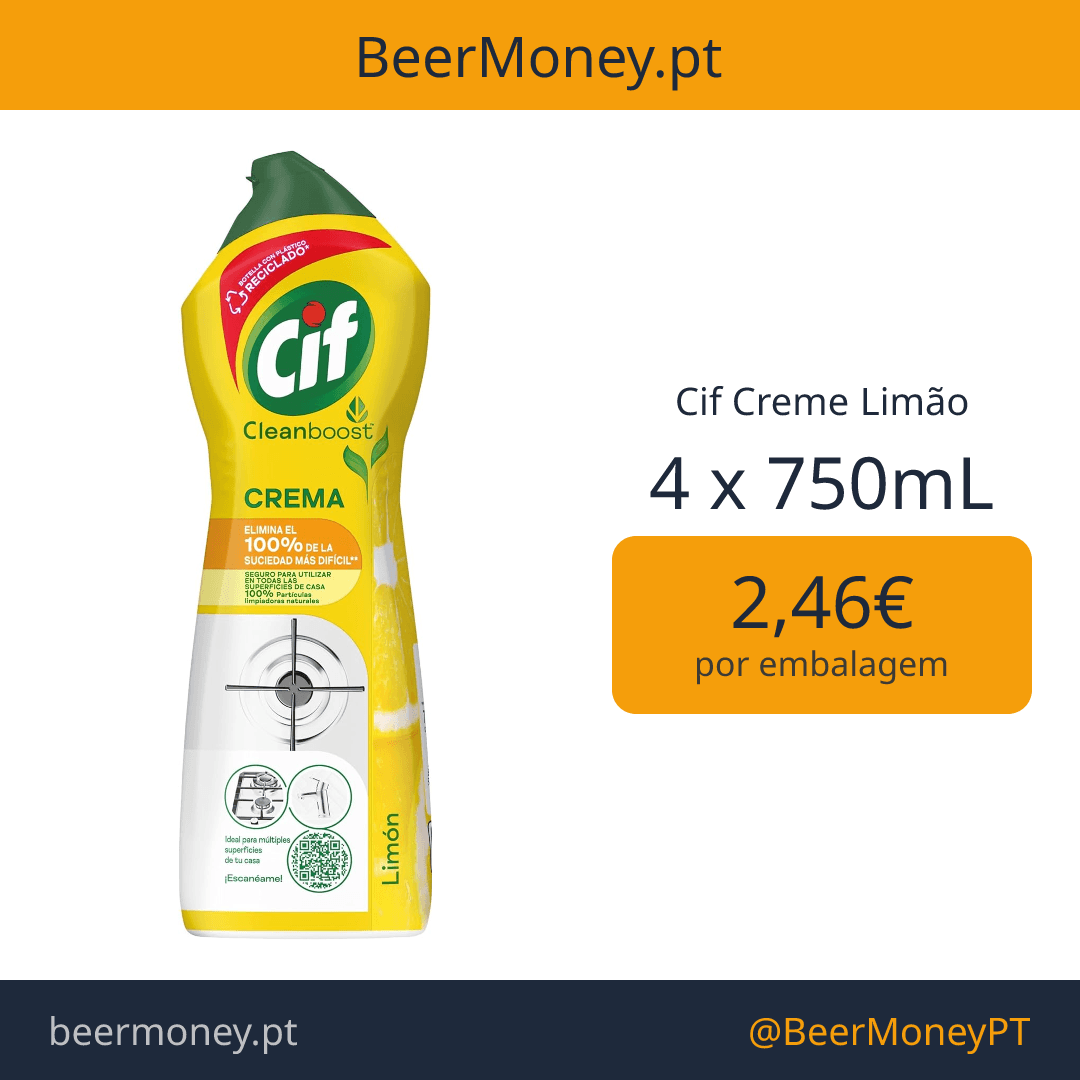 Cif Creme Limão