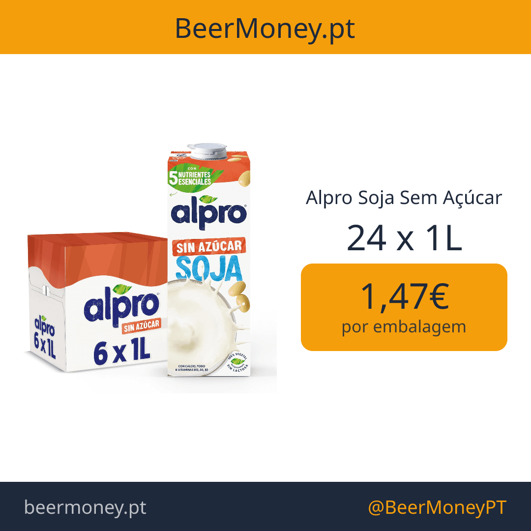 Alpro Soja Sem Açúcar