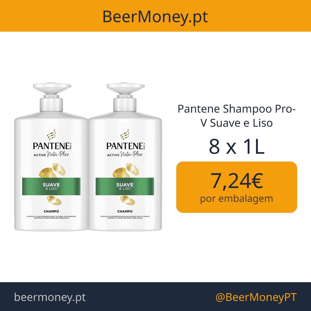 Pantene Shampoo Pro-V Suave e Liso