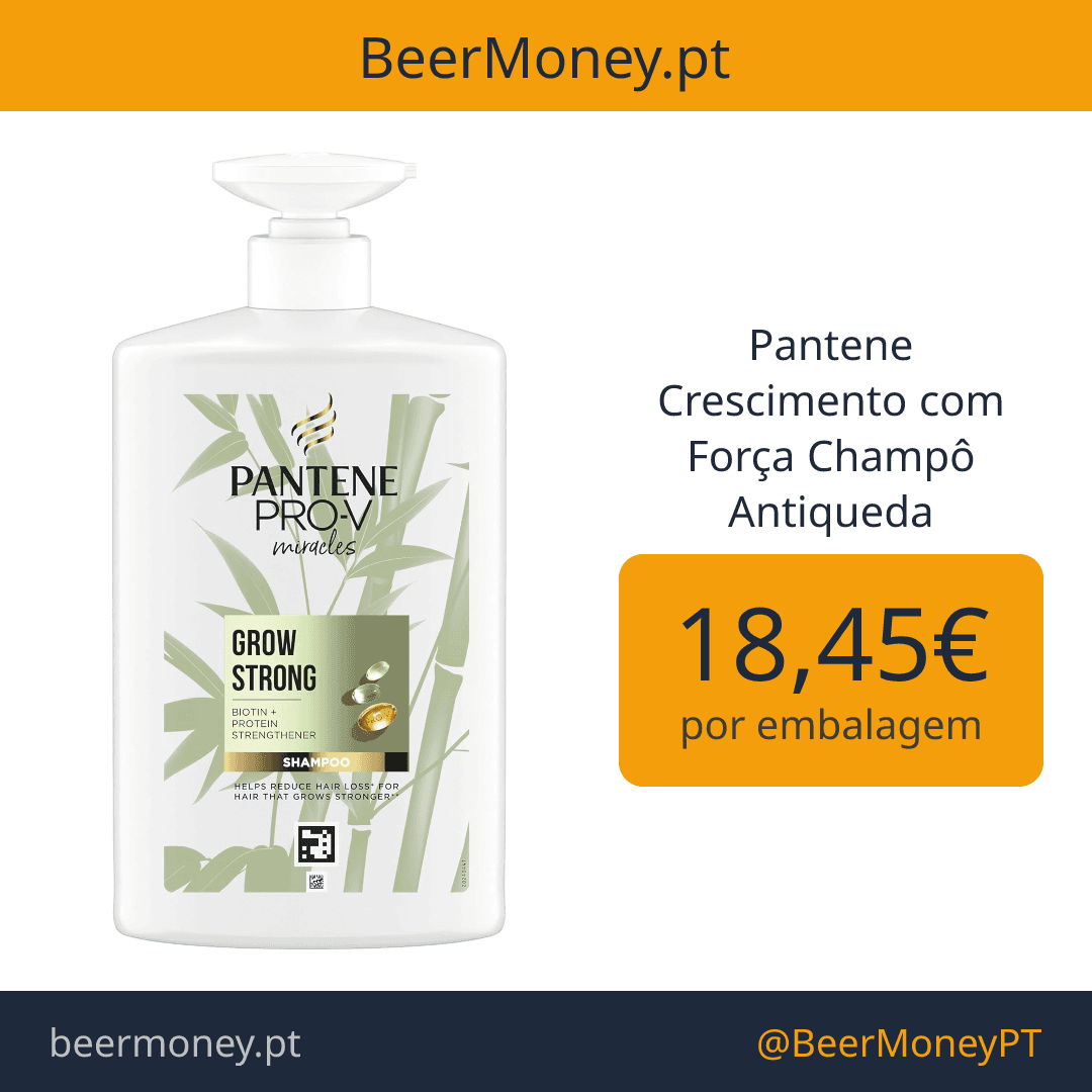 Pantene Crescimento com Força Champô Antiqueda
