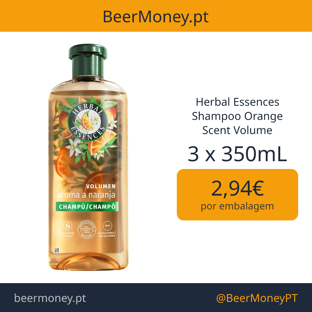 Herbal Essences Shampoo Orange Scent Volume