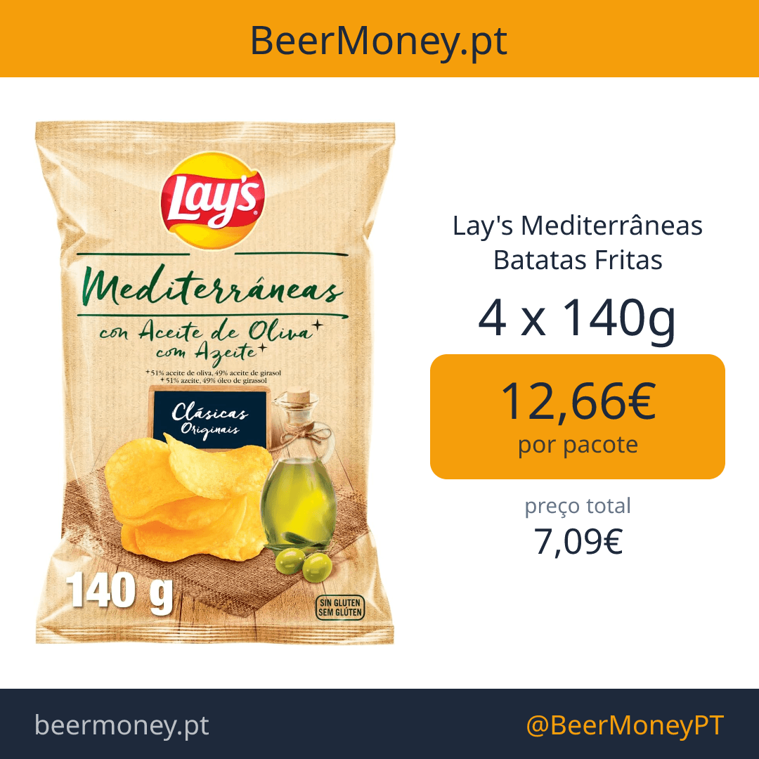 Lay's Mediterrâneas Batatas Fritas