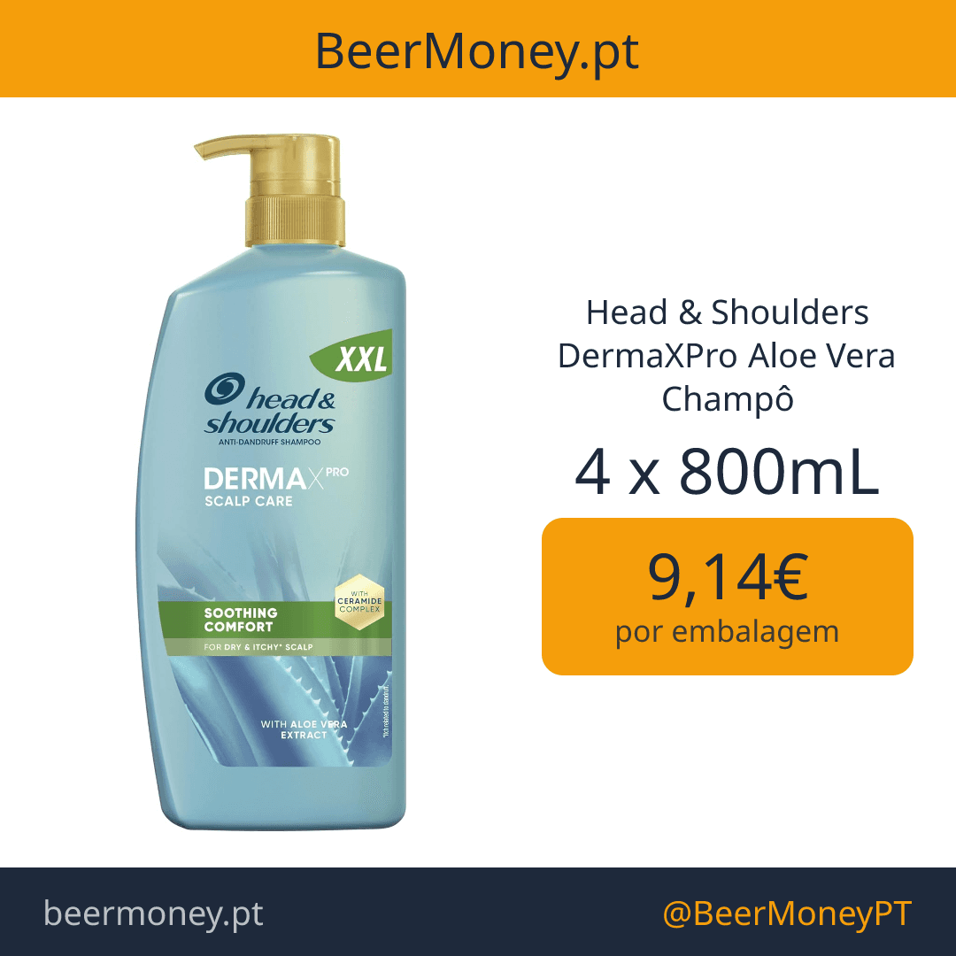 Head & Shoulders DermaXPro Aloe Vera Champô