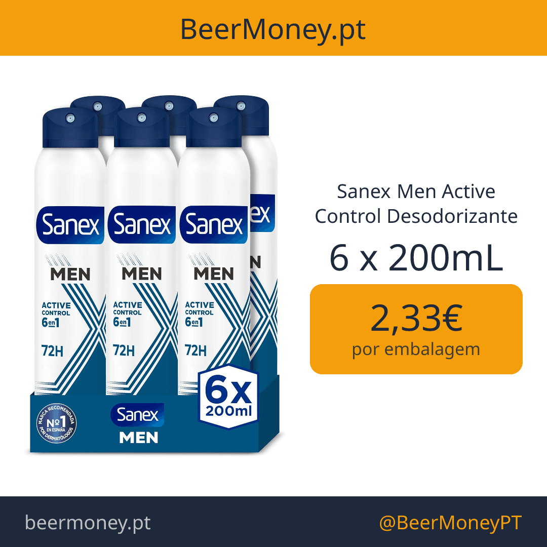 Sanex Men Active Control Desodorizante