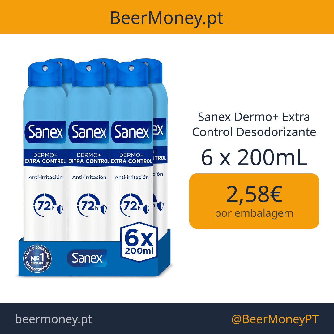 Sanex Dermo+ Extra Control Desodorizante