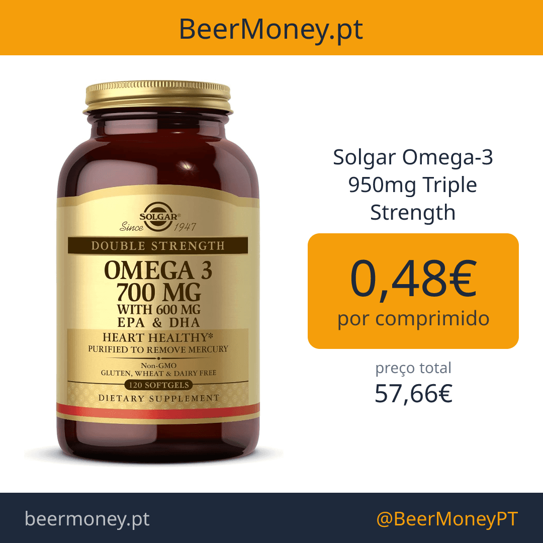Solgar Omega-3 950mg Triple Strength
