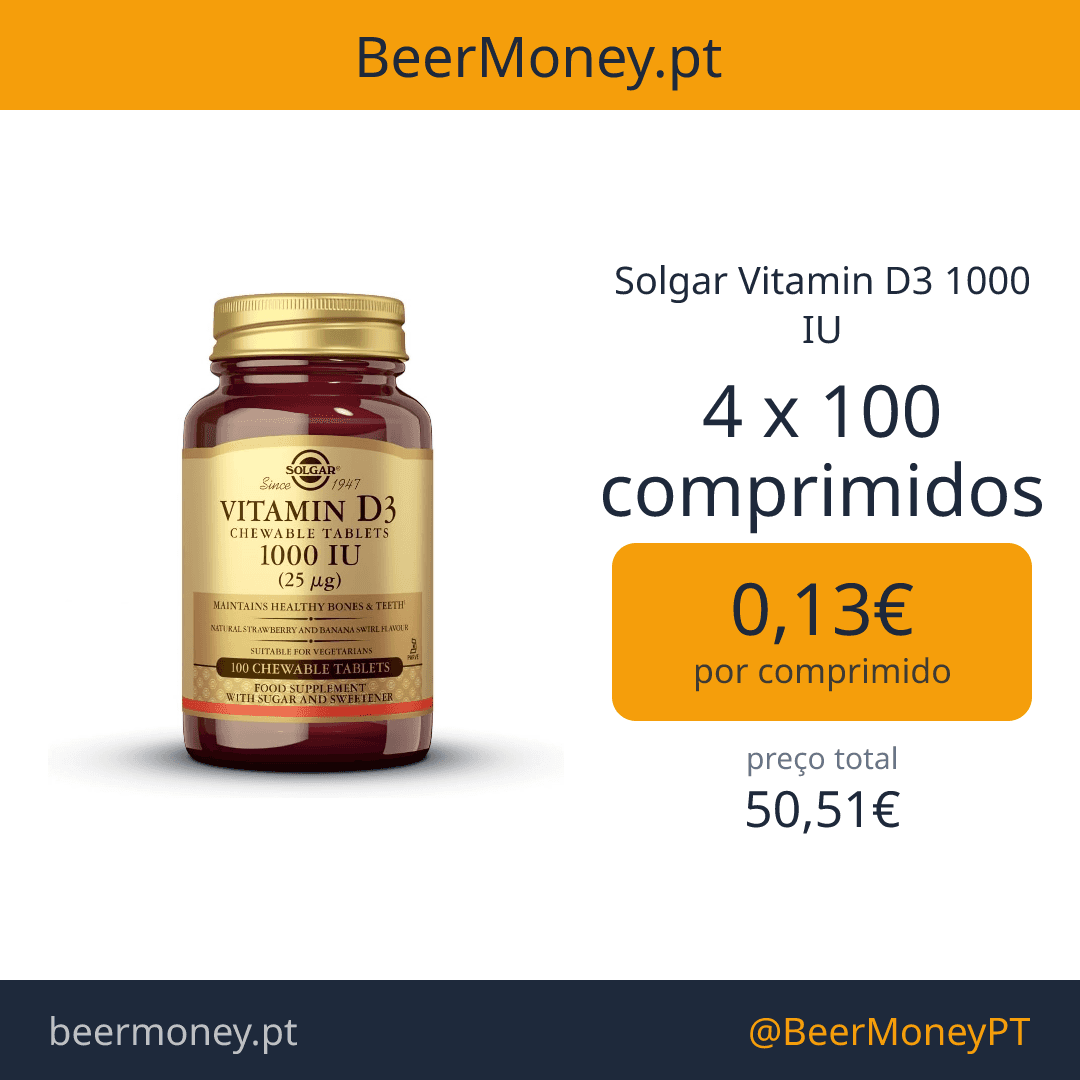 Solgar Vitamin D3 1000 IU