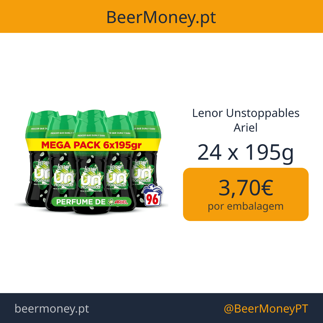 Lenor Unstoppables Ariel