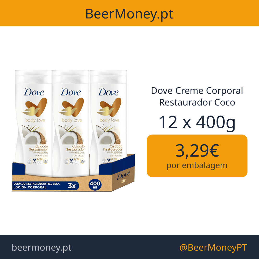 Dove Creme Corporal Restaurador Coco