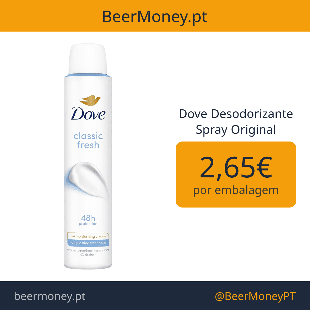 Dove Desodorizante Spray Original